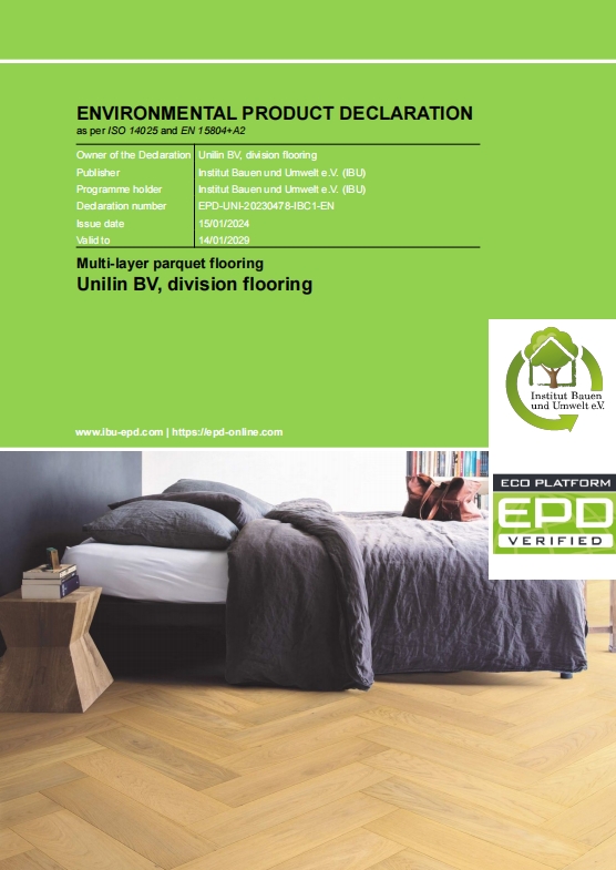 EPD认证（三层实木复合地板）